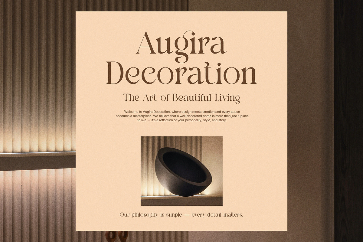 Suckira – Modern Elegant Serif Font, a Serif Font by Perfectype (Photo 4 of 8)