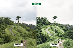 Epic Green Travel Lightroom Presets