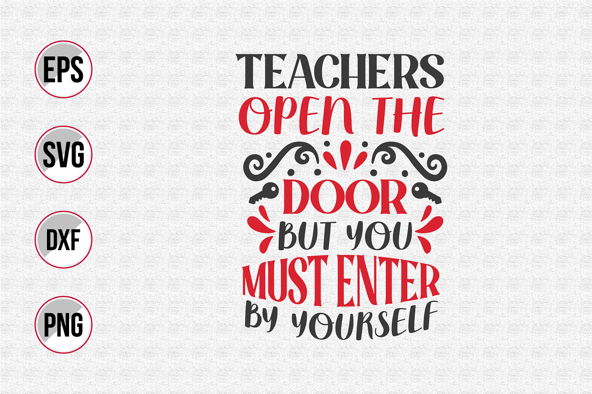 Teacher typographic quotes bundle., a Graphic by Uniquesvg99 (Photo 14 of 21)