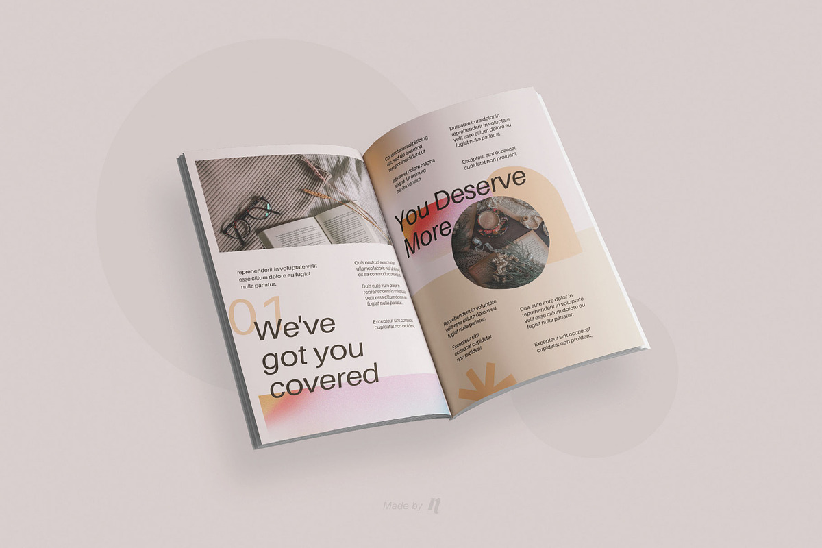 Nusa Marua - A4 Magazine Template, a Magazine Template by Nusa Space (Photo 2 of 5)