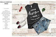 Mockup Bundle Bella Canvas T-Shirt, a Household Mockup by lock and page (Thumbnail 5 of 45)