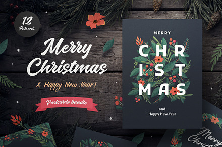 Set of Christmas flyers, a Flyer Template by StonePic