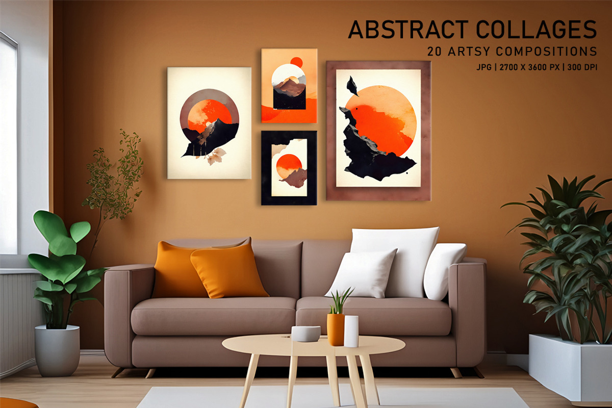 Abstract Collages, a Decorative Illustration by Digital Art Creations (Photo 7 of 8)