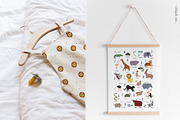 Safari Map Creator. Jungle animals, an Animal Illustration by AlekseliArt (Thumbnail 11 of 14)