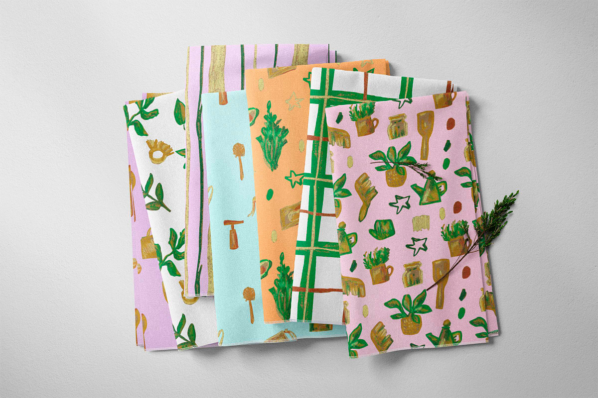 Kids Crayon Eco Lifestyle Seamless, a Pattern Graphic by Lucyinyourheart (Photo 6 of 10)