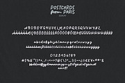 Postcards From Paris | Font Trio, a Sans Serif Font by Callie Rian & Co. (Thumbnail 10 of 16)