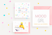 Mood girl, an Animal Illustration by Knysh Ksenya (Thumbnail 3 of 7)