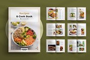 Recipe Book & Cooking Magazine, a Magazine Template by Seeing-art (Thumbnail 1 of 11)