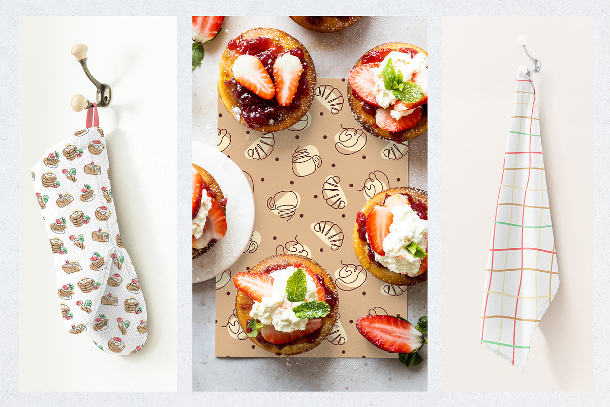Continuous Line Art Collection, a Food Illustration by IllarArt (Photo 8 of 9)