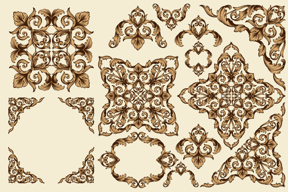 Page Decoration Ornate Vintage frame, an Object Illustration by Samira (Photo 2 of 6)