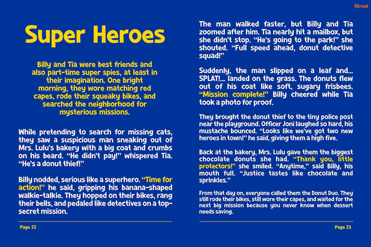 Reread, a Font by Pinisi ART (Photo 10 of 10)