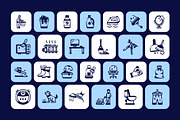 Chores Symbol Icon Set, a Solid Icon by Vectors Market (Thumbnail 6 of 7)