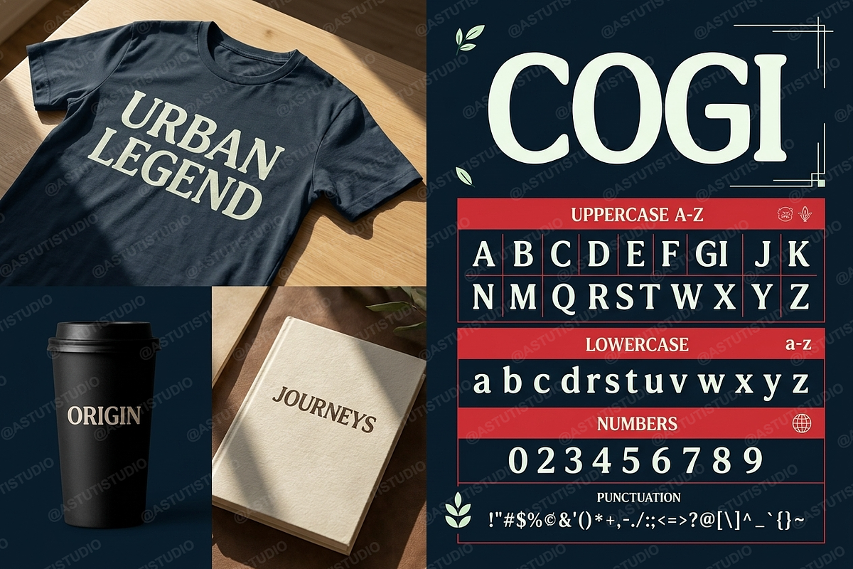 Cogi | Modern Luxury Serif Typ, a Serif Font by Astuti Studio (Photo 17 of 23)