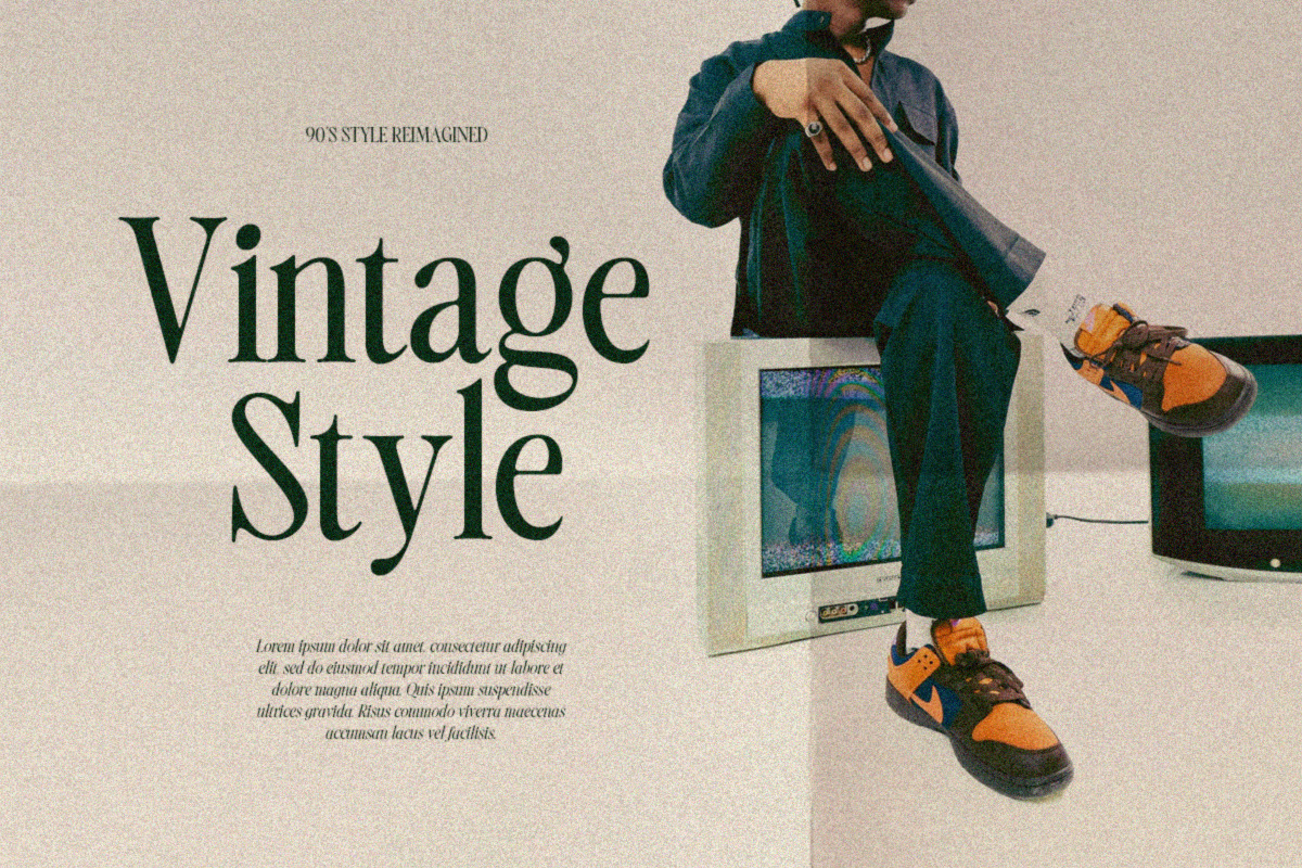 Daily Flashback - Elegant Serif, a Serif Font by Letterhend Studio (Photo 2 of 9)