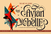 Bharits Epic Typeface, a Serif Font by alit design (Thumbnail 12 of 20)