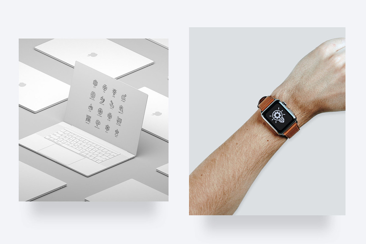 Deep Tech | 32 Icons Set, an Outline Icon by Marina Silence (Photo 8 of 17)