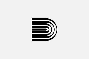 Letter D Monogram Logo