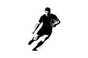 Football Soccer Silhouette Bundle, an Illustration by hafijul (Thumbnail 11 of 51)