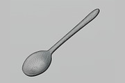 Wooden Spoon 3d model, an Object 3D Model by fahad121 (Thumbnail 5 of 6)