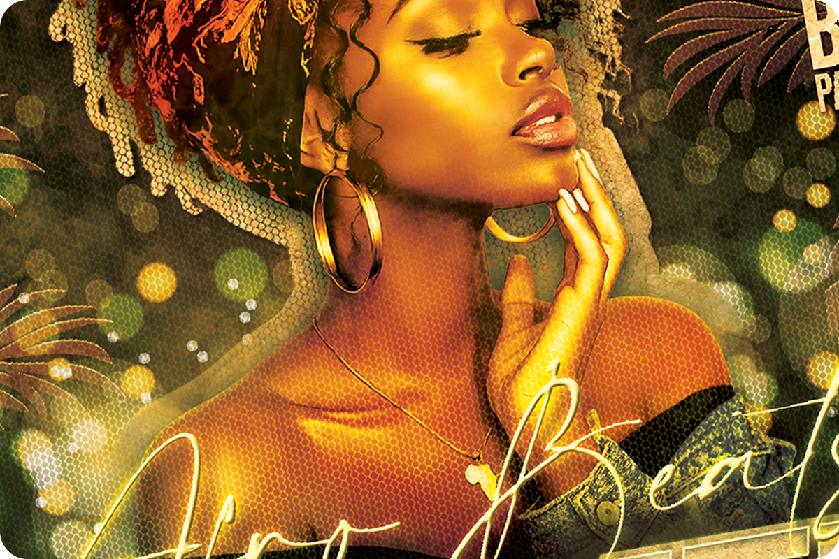 Afro Beat Summer Flyer Template, a Flyer Template by regalDRAW (Photo 4 of 4)