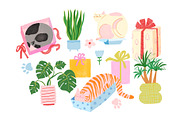 Cats Fan Club, an Animal Illustration by Annakniaz (Thumbnail 9 of 14)