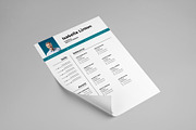 Creative Resume Layout with Cover, a Resume Template by PixelStudio (Thumbnail 4 of 5)