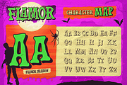 Flamor - Spooky Halloween Font, a Handwritten Font by Artisan Themes (Thumbnail 7 of 11)
