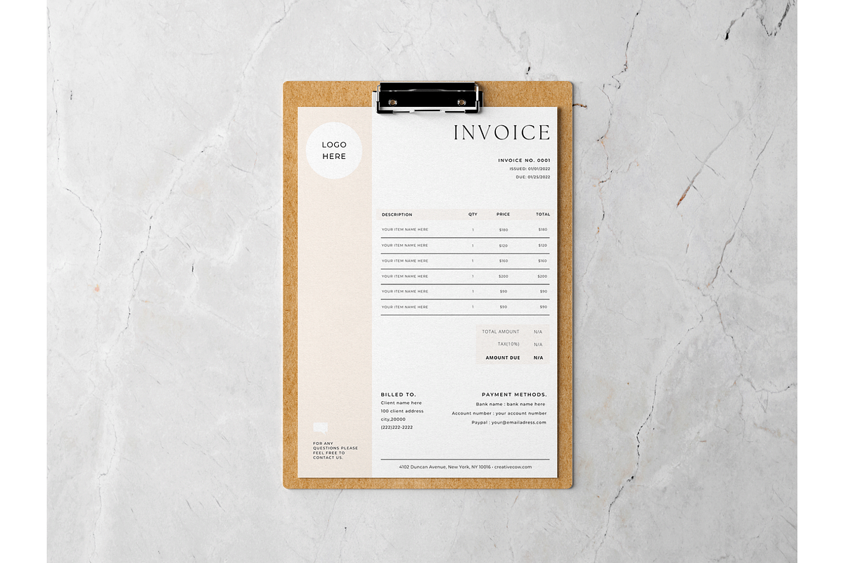 Wholesale Line Sheet Canva Template, a Flyer Template by Hellohastore (Photo 10 of 11)