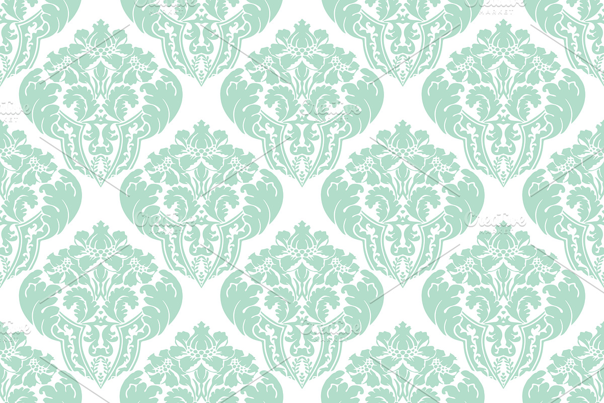 1,440 Damask Patterns in 60 Colors, a Pattern Graphic by Paper Element (Photo 4 of 22)
