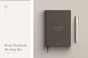 Book/Notebook Mockup Kit