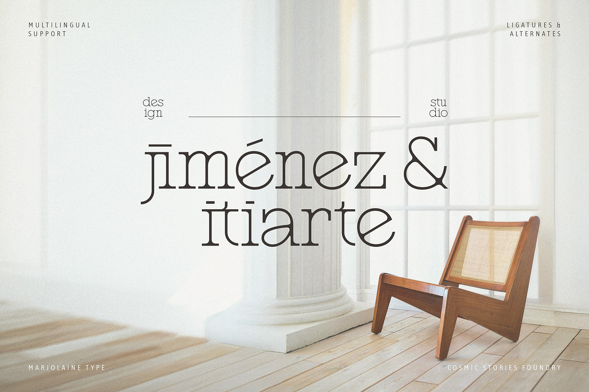 Marjolaine Type - A delicate Serif, a Serif Font by CarmineType (Photo 13 of 24)