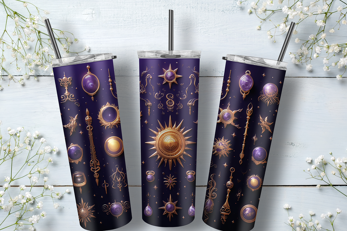 174 Tumbler Wrap Sublimation Bundle, an Object Graphic by LA Design (Photo 9 of 10)