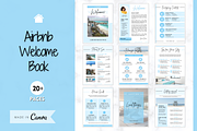 Airbnb Welcome Book Template - 20pgs, a Poster Template by Templatables (Thumbnail 1 of 12)