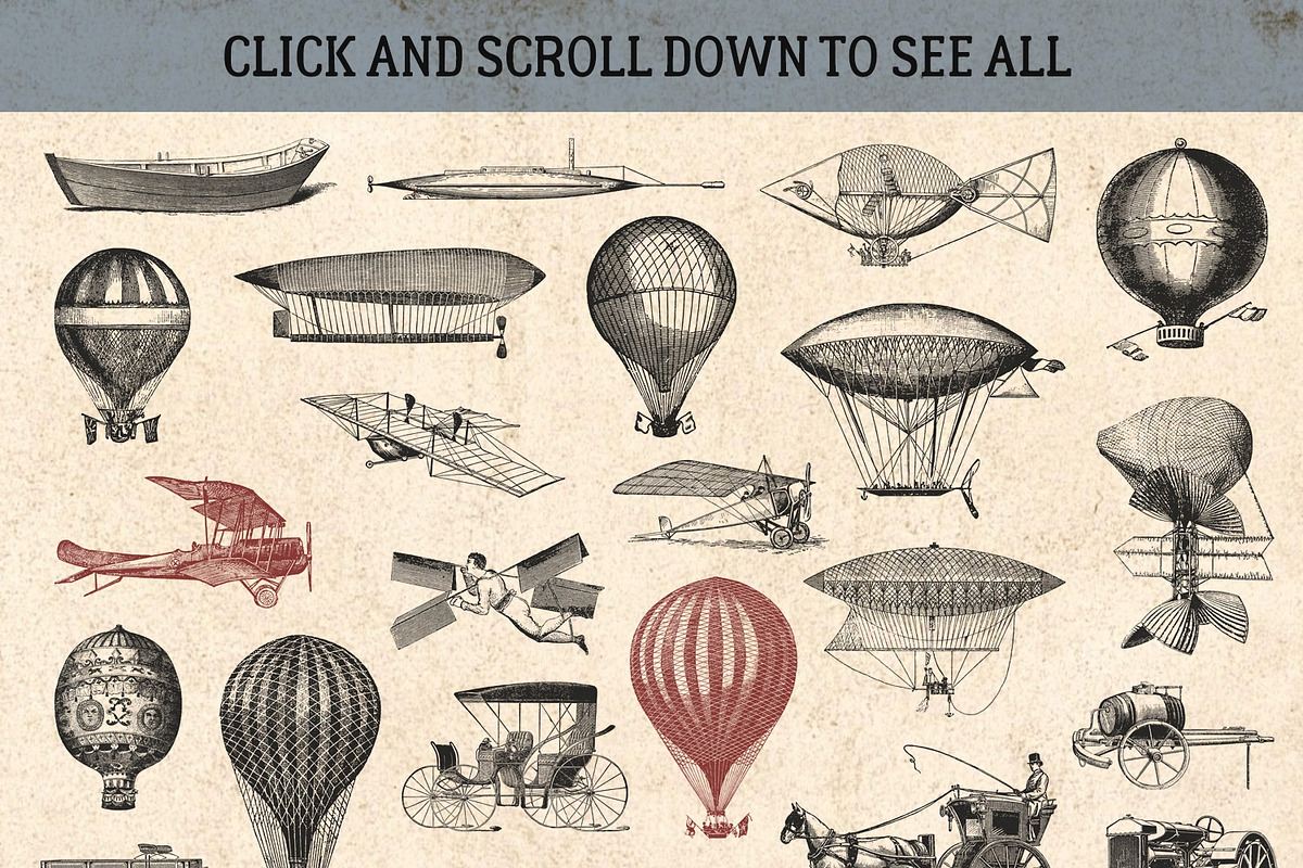 87% OFF Vintage Bundle - Free Update, an Animal Illustration by Brigantine Designs (Photo 11 of 21)