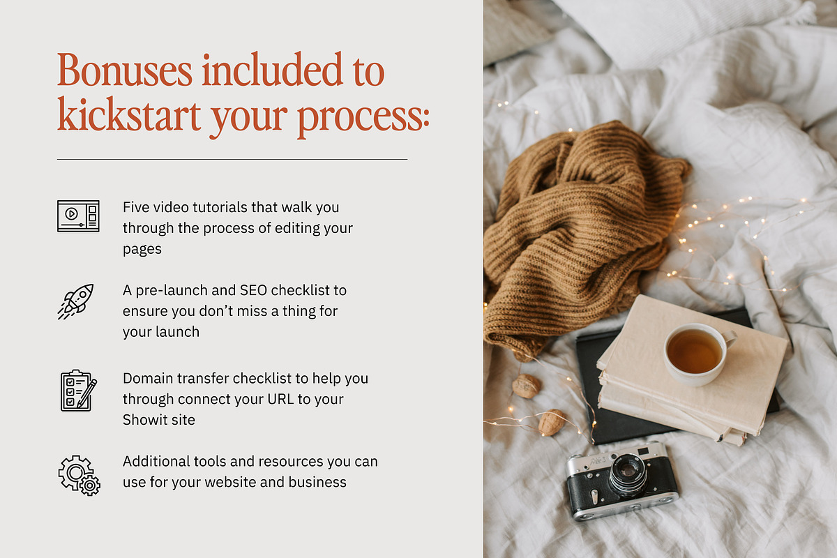 Showit Website Template - Boho, a Websites & App Template by Amanda Pena Design (Photo 6 of 7)