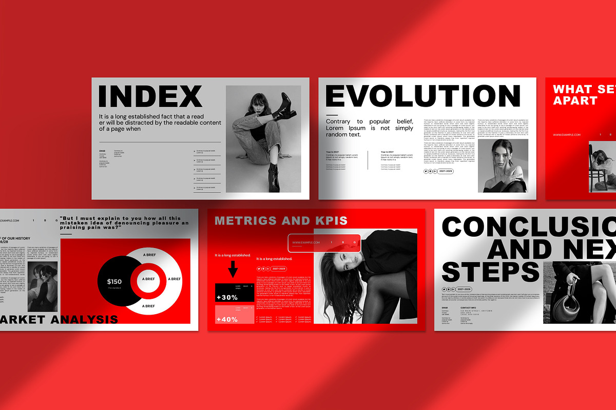 Marketing Plan Presentation Template, a Presentation Template by Alvi-Studio (Photo 5 of 10)