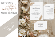 Modern Wedding Invitation Bundle, a Templates & Theme by ChelseaLamontDesign (Thumbnail 1 of 8)