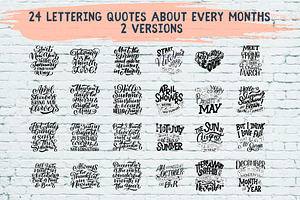 Lettering Calendar Creator 2020