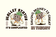 Retro Wallet Characters, an Object Illustration by Graptail (Thumbnail 2 of 10)