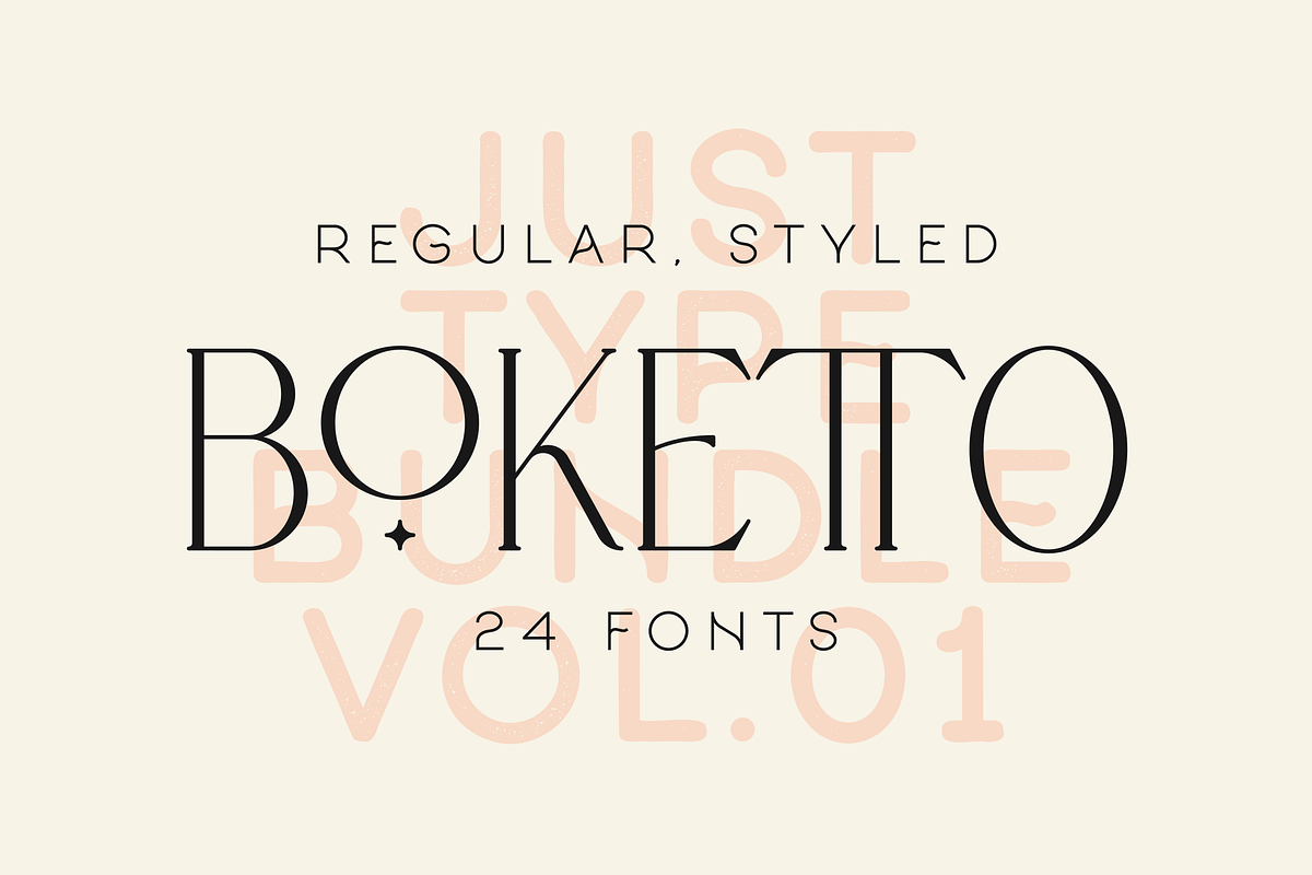 Just Type Bundle Vol.01 - 300 fonts, a Serif Font by VP Fonts (Photo 10 of 19)