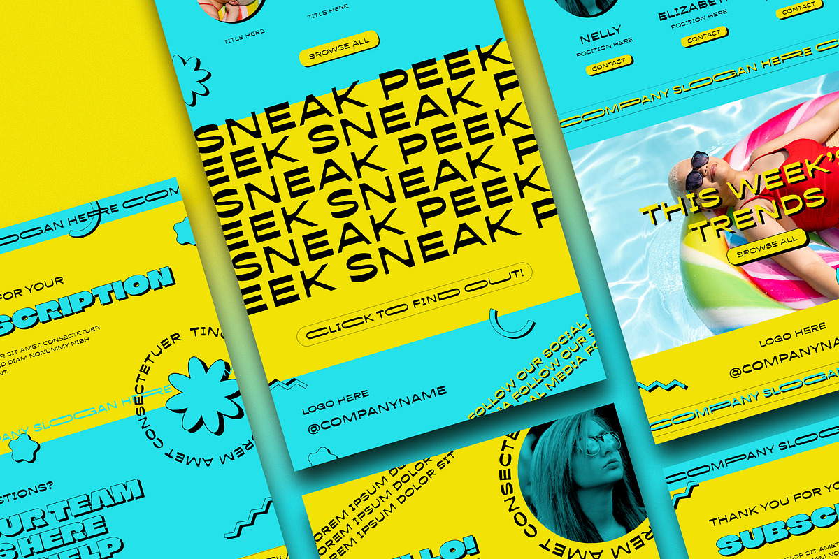 Vibrant Email Newsletter