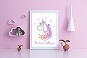 Unicorns Are Real Clipart, an Illustration by Teneresa (Thumbnail 5 of 5)