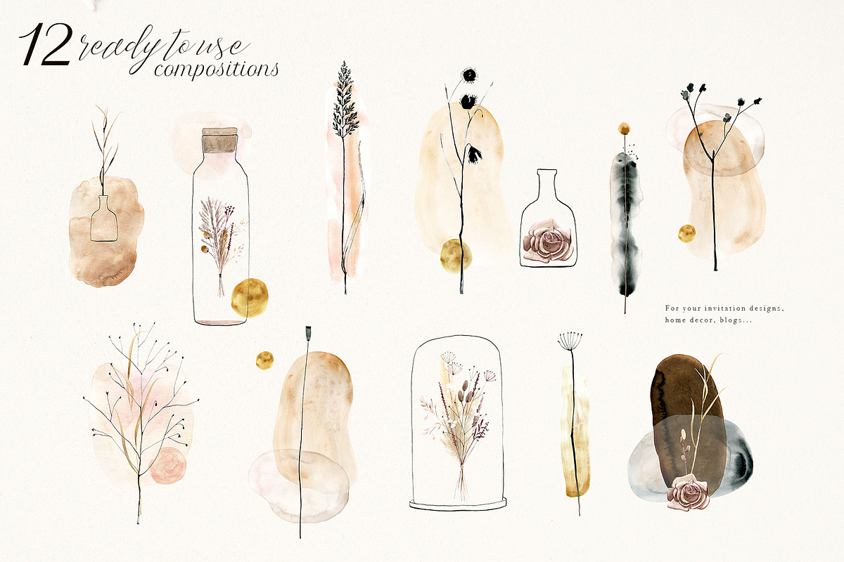 Summer in a jar | Watercolor set, a Decorative Illustration by Bibela (Photo 7 of 11)