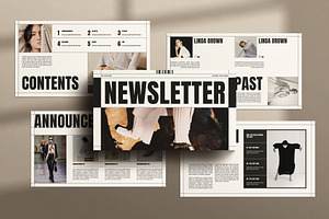 Newsletter Presentation Template