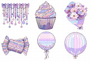 Birthday Planner Clipart Set, an Illustration by Daily.Designs (Thumbnail 3 of 5)