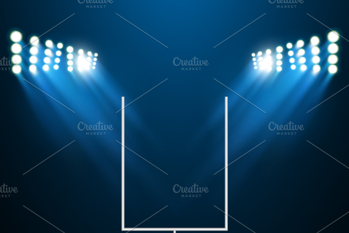 Illustration of American football, a Texture Illustration by S_design (Photo 3 of 3)