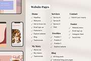 WIX Website Template Colorful Retro, a Wix Template by Warmsoulgallery (Thumbnail 9 of 9)