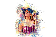 Watercolor Artwork Photoshop Action, an Action Add-On by Studio Retouch (Thumbnail 6 of 10)