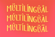 Tropical Maokai - Groovy Summer Font, a Sans Serif Font by Pekotype (Thumbnail 6 of 14)
