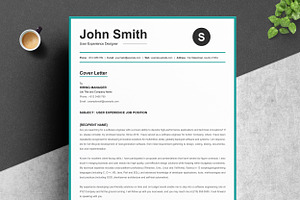 Professional 1 Page Resume Template